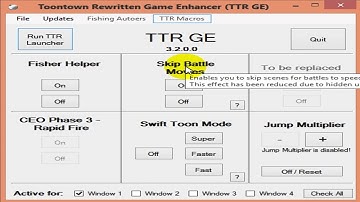TTR GE Updated!