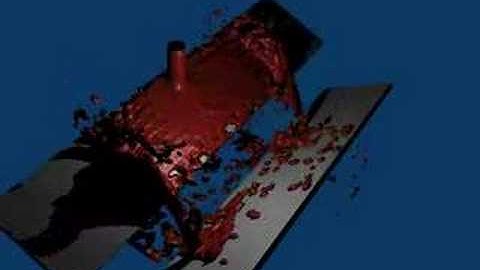 Fluid Simulation with 2 Obstacles