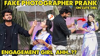 Engagement Girl..??🤔Fake Photographer Prank On Cute Girl🥰 @Nellai360