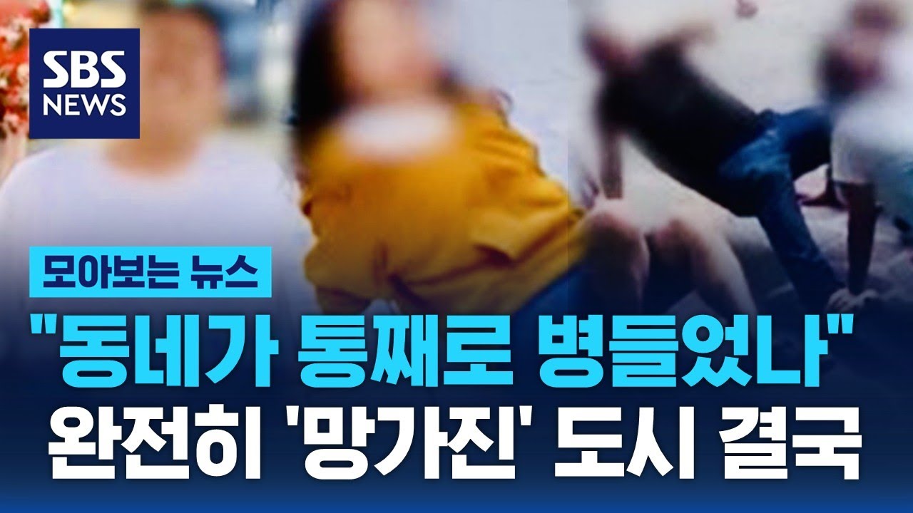 한국에 어쩌다 이런 곳이? "광견병 걸린 개처럼 사람을.." / SBS / 모아보는 뉴스