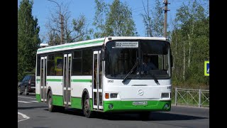 Автобусный маршрут №332 &quot;г. Колпино, Заводской пр. - пос. Сапёрный, Мебельный комбинат&quot;