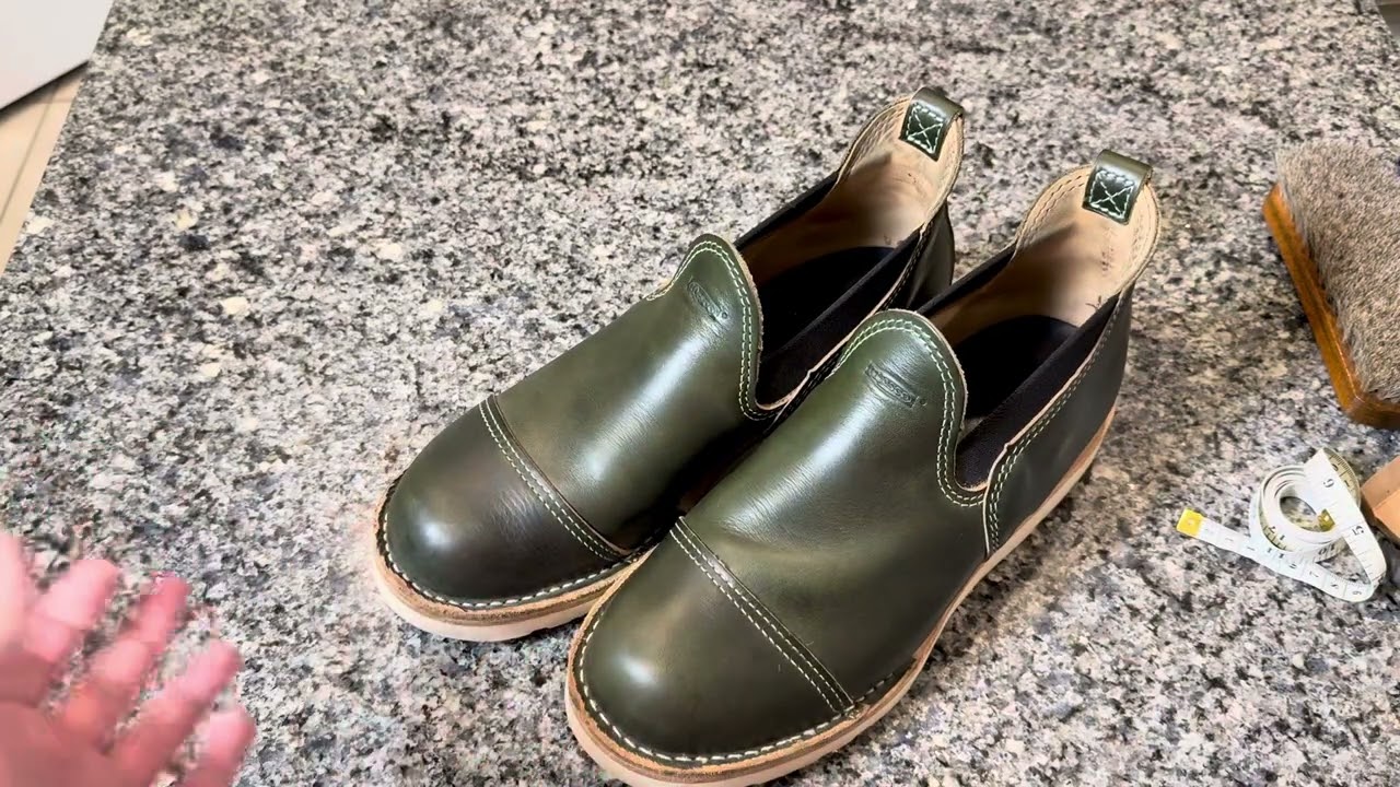 Wesco Boots x The Shop Vancouver Romeo Horween Olive CXL