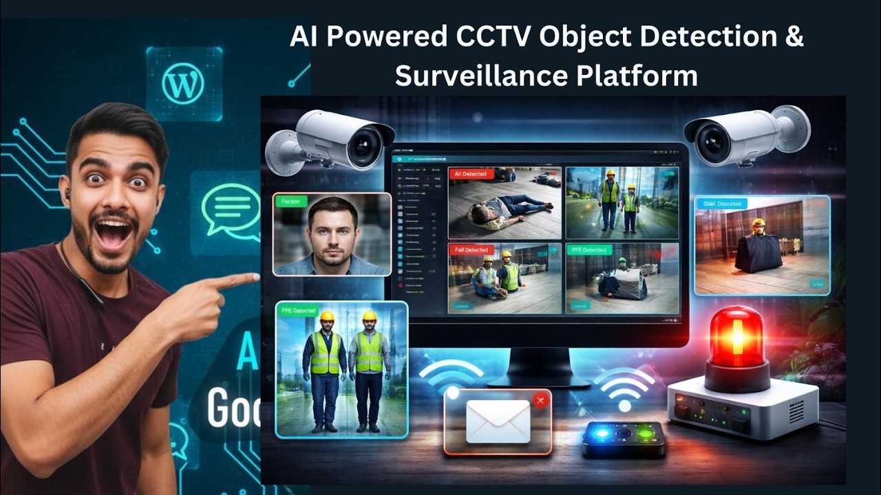 AI Powered CCTV Object Detection & Surveillance Platform