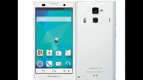 How To Remove Docomo Fujitsu Arrows F 01H FRP