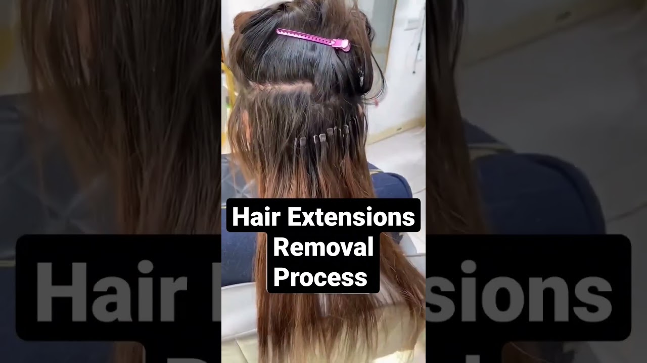 How to Remove Hair Extensions, HAIR Extensions removal
