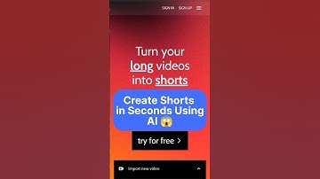 Make shorts videos in 1 click | YouTube shorts in 1 click 💯🎉 #shorts #viral #ai