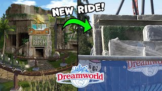 Dreamworld Gold Coast | NEW Track &amp; Theming for Dreamworld&#39;s New Roller Coaster!