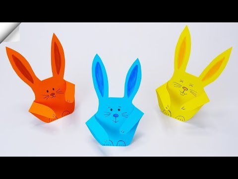 Paper RABBIT | Paper Crafts  | Easy paper rabbit