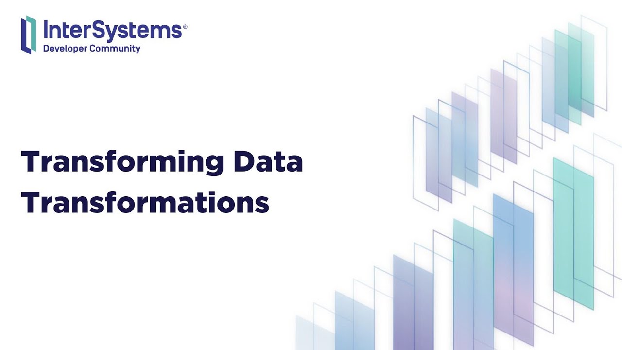 Transforming Data Transformations - YouTube