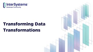 Transforming Data Transformations