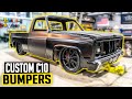Squarebody Chevy Custom Frenched Bumpers - Sgt. Square Mission 22 C10 Truck Build Ep. 3