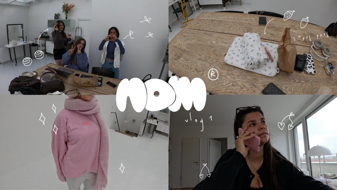 Dinner und Shooting Time in Amsterdam und Berlin - vlog 02