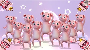 Heo Hồng Nhảy Vui Nhộn - Heo Con Của Bà - Đàn Heo Con Triệu View Hot Tiktok Nhạc Ý Nghĩa Về Chú Heo