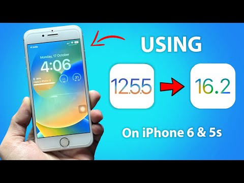 How to Update iOS 12.5.5 to iOS 16.2 || Install iOS 16.2 on iPhone 5s & 6