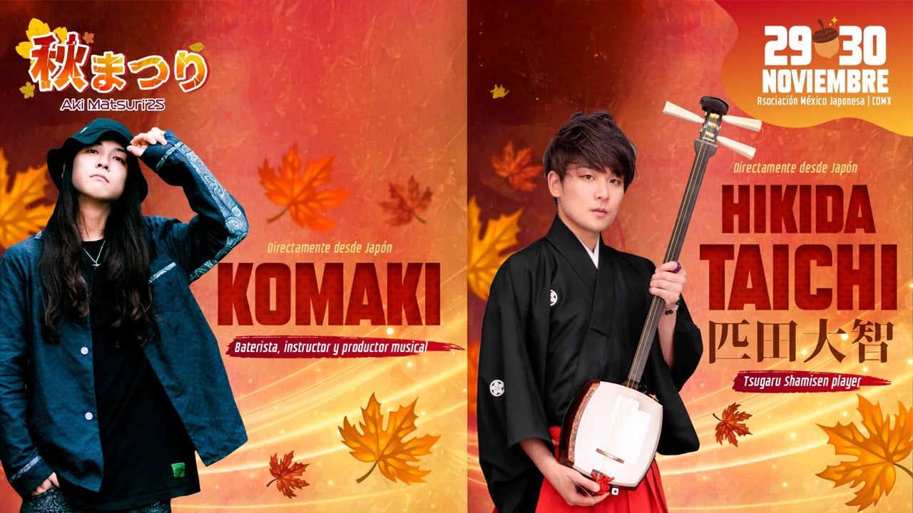 🍁AKI MATSURI'25🍁 TAICHI HIKIDA y KOMAKI