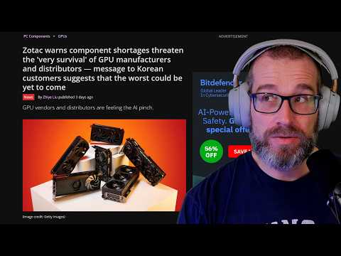 GPU manufacturers are in danger, YouTuber runs modern games on DDR3 RAM and more - Prawn News