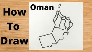 Drawing Oman Map - Simple Way