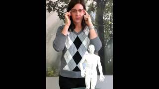 Stress relieving acupressure