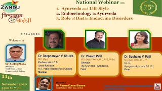 75th ZANDU  National Webinar - Dr. D.V. Shukla, Dr. Vikrant Patil, Dr. Sushama V Patil screenshot 1