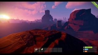 Messing around On Rust during a Raid