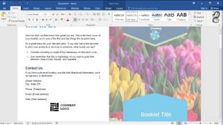 How to Create a Booklet in Word