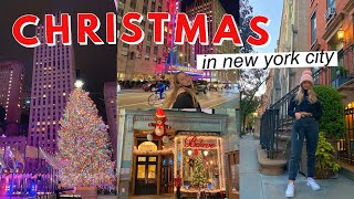 christmas in new york city 2024 (WARNING: festive and cozy)