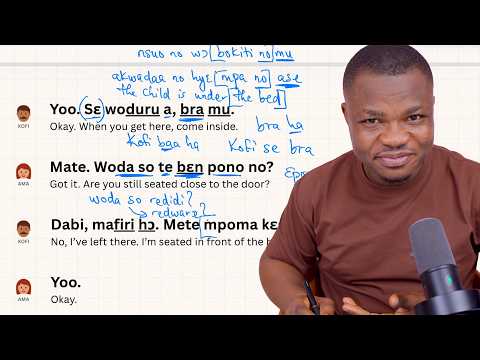Conversational Twi | Dialogue 2: Location & Movement
