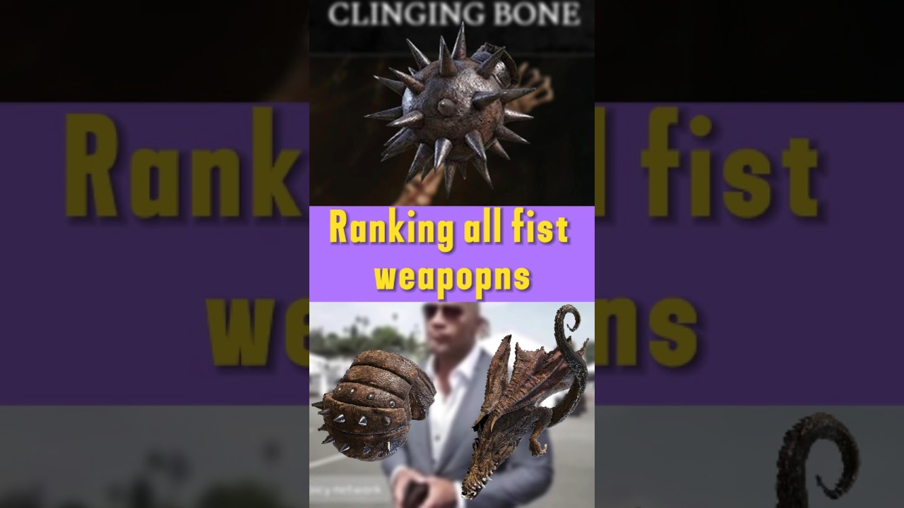 Ranking ALL 14 Fist Weapons in Elden Ring 🥊 (Some of These SLAP)