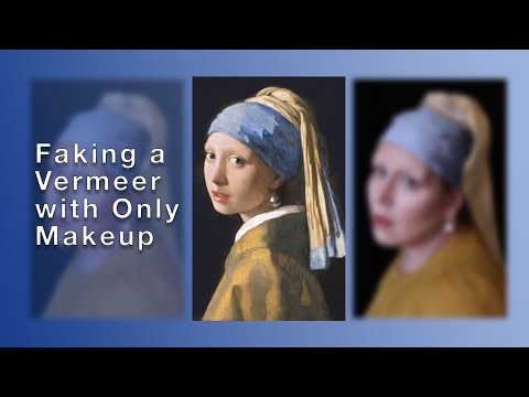 Can I turn Myself into Vermeer's Girl With A Pearl Earring using only makeup?
