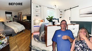 Surprising My Parents with a Bedroom \& Bathroom Transformation!
