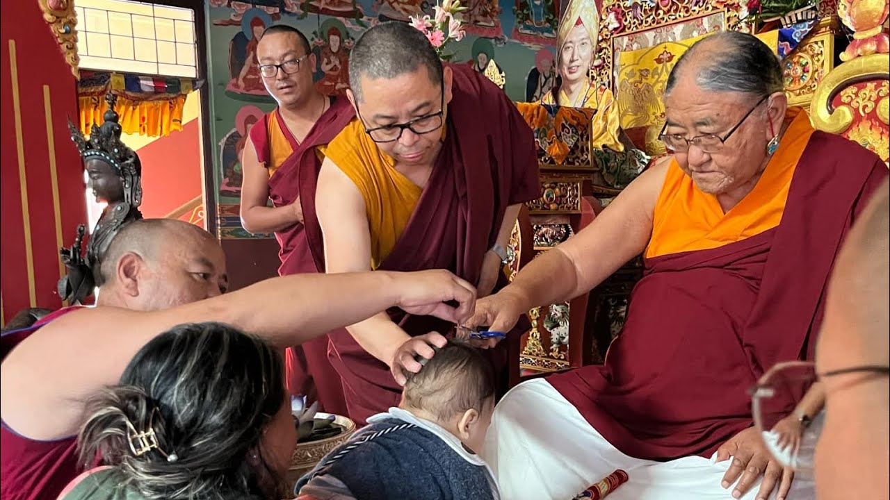 THE 41st SAKYA TRIZIN KYABGON GONGMA RINPOCHE LA || PEMA TSEL MONASTERY
