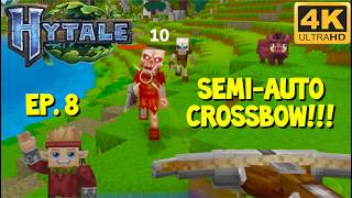 Is the Crossbow Worth Building?!? Plus a Farming Expansion - Hytale - 4K Ultra HD