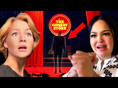 GHOSTS ATTACKED US At The World Famous Comedy Store W/ @CelinaSpookyBoo PART 1