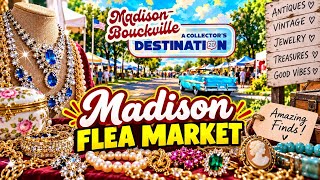 Madison Bouckville flea market Haul! We found so much jewelry & 3k bracelet for $3!!! #jewelry