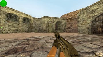 (CS 1.6 Mod) AK74 with Foregrip [Tactical Reload & Empty Reload)