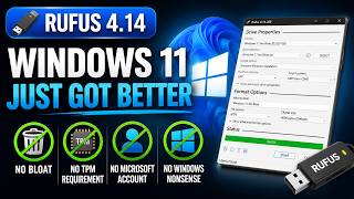 Rufus Changed Windows 11 Forever (No TPM, No Microsoft Account)