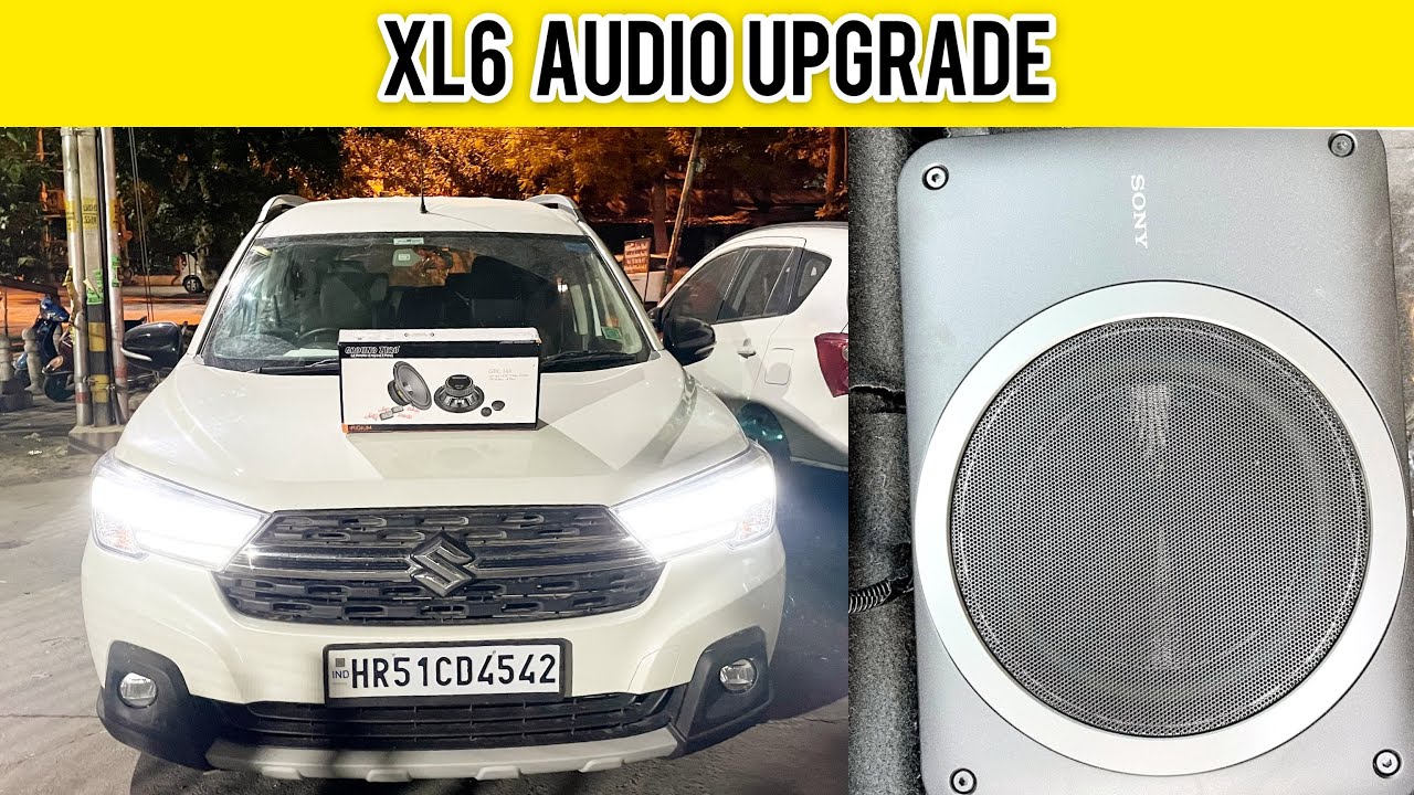 XL6 Audio Upgrade | Ground Zero Iridium Series Components | Vibrofiltr Damping | Sony Underseat AW8|
