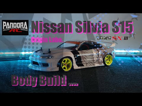 ラジコン ボディー PANDORA RC S15 ORIGIN Labo. S15 SILVIA Raijin (Thunder God) / ORIGIN Labo. [PAB-3195