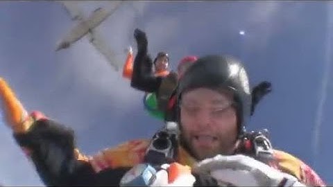 Friday Freakout: Hilarious Reaction After Skydiver