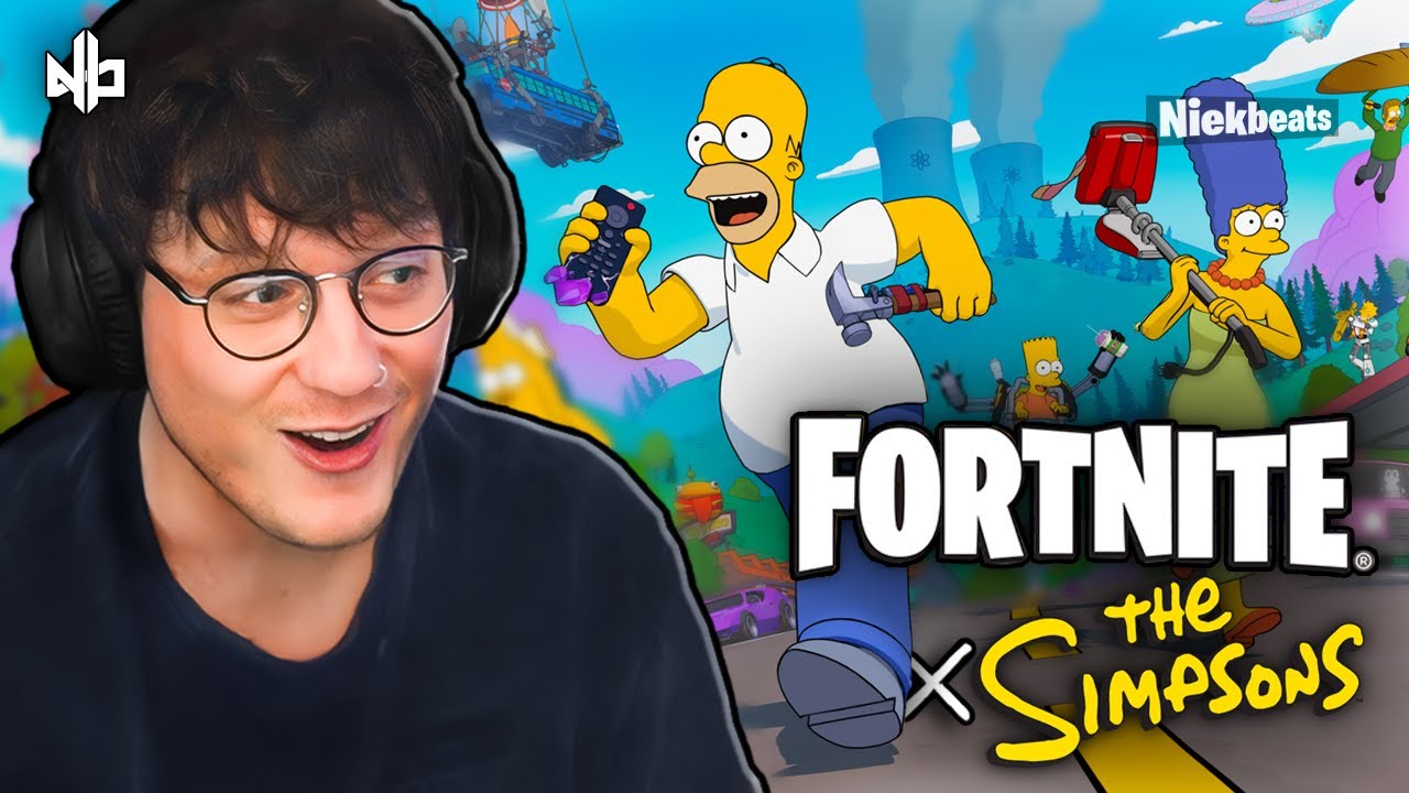 Ich hatte den lustigsten unc Squad 😂 | Niek spielt Fortnite x Simpsons | Niekbeats