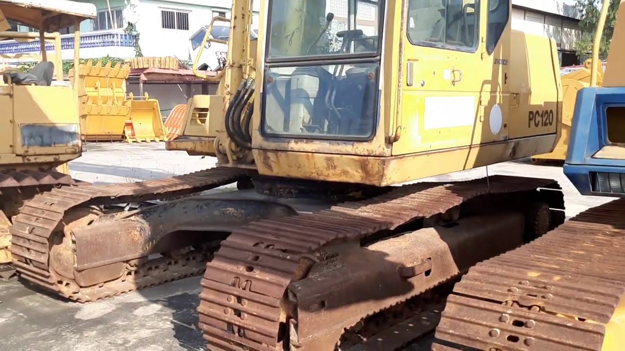 มีให้เลือก 5 คัน komatsu pc75uu pc60-5  pc20-7 pc100-3 pc120-5 เก่านอกใช้งานได้เลย excavator EP.7305