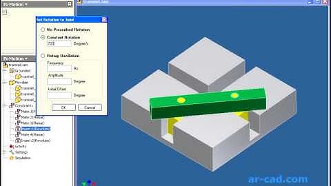IN-Motion: Motion Simulation Addin for Autodesk Inventor: Tutorial 3