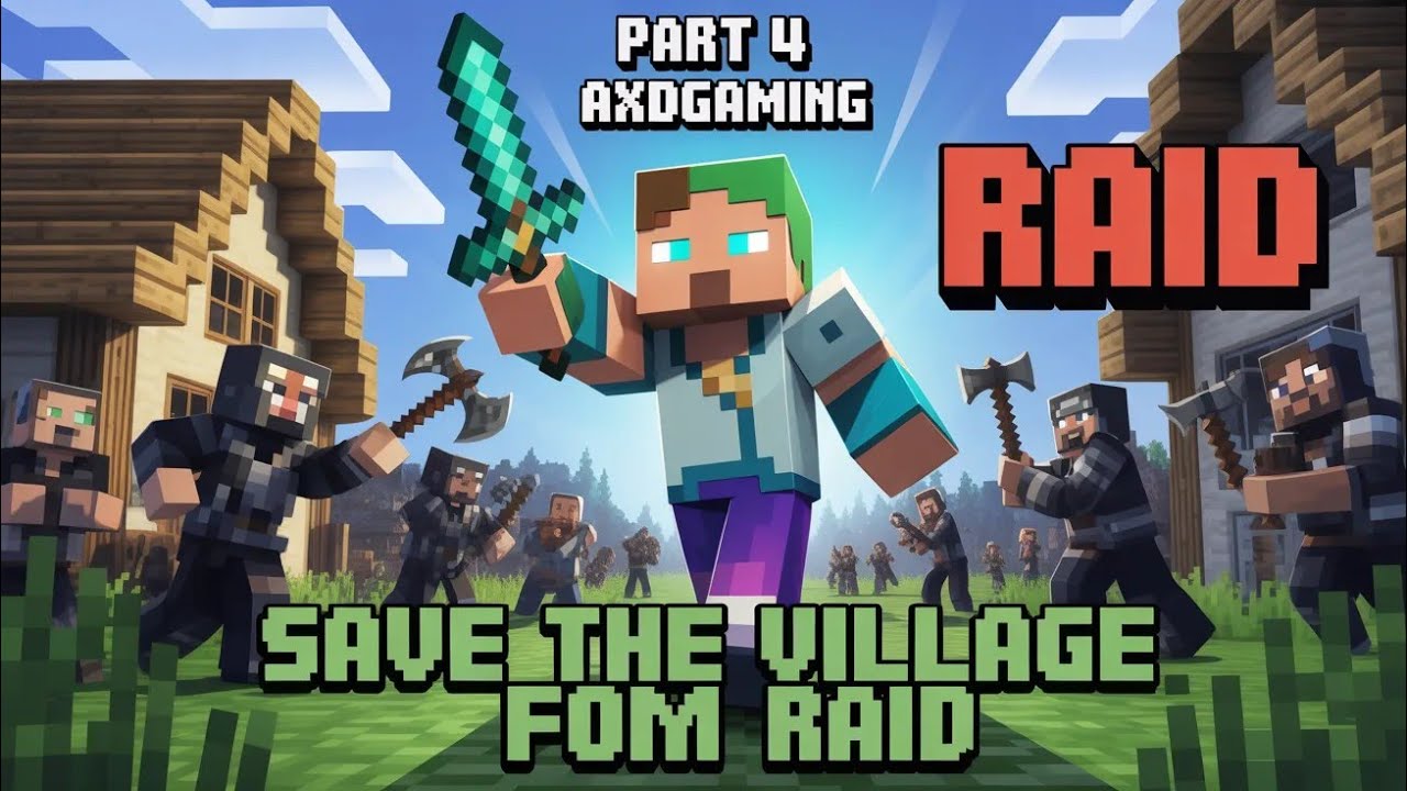 I’m Saving a Village in Minecraft Hardcore!