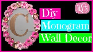 Famous DIY Monogram Wall Decor Cheap and Easy Wealth
