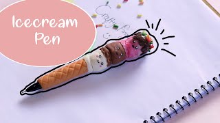 Made this cute ice cream pen with home clay making -
https://youtu.be/t4udx4vgy8a other projects : hair band
https://youtu.be/t4udx4vgy8a. t...