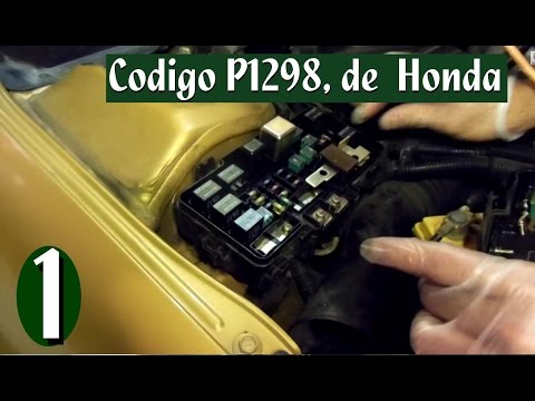 Diagnostico de codigo de falla electrico honda P1298. parte 1