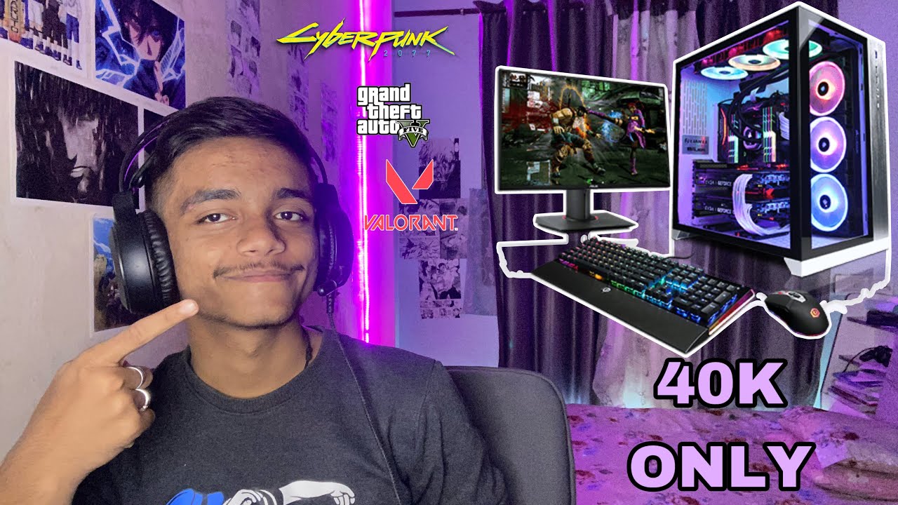 Full Setup PC Build Under 40000 Future Proof Gaming PC Build 2022