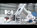 Natural Gas LPG Aluminum tilting furnace