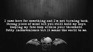 Avenged Sevenfold - Turn The Other Way [Lyrics on screen] [Full HD]