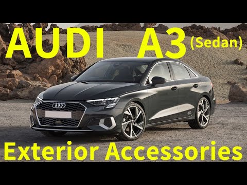 Haosheng Factory| Exterior Accessories For Audi A3 Sedan Review - YouTube